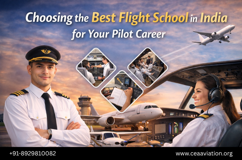 Choosing the Best Flight School in India for Your Pilot Career | CEA aviation