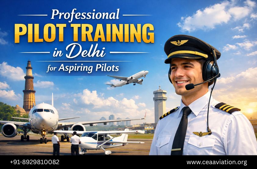 Professional Pilot Training in Delhi for Aspiring Pilots