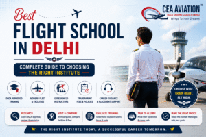 Best Flight School in Delhi – Complete Guide to Choosing the Right Institute - CEA Aviation