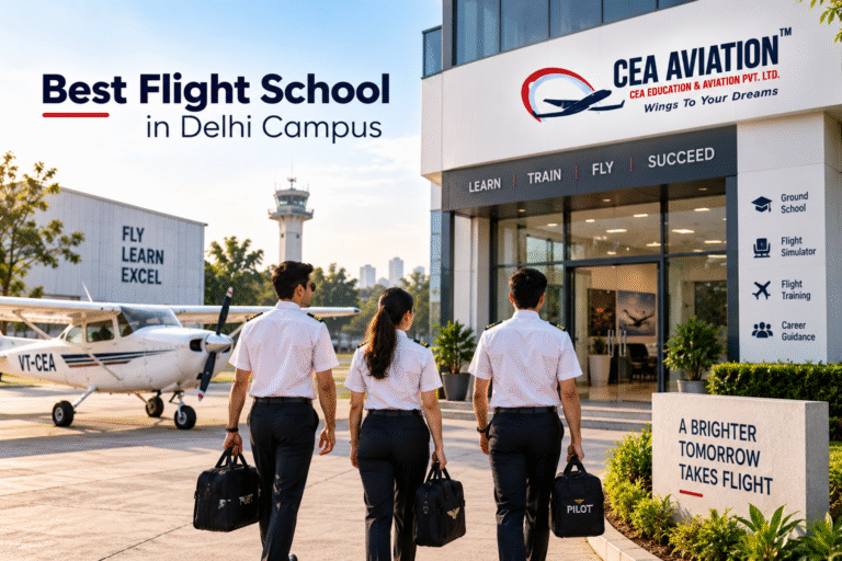 CEA Aviation campus — Best Flight School in Delhi