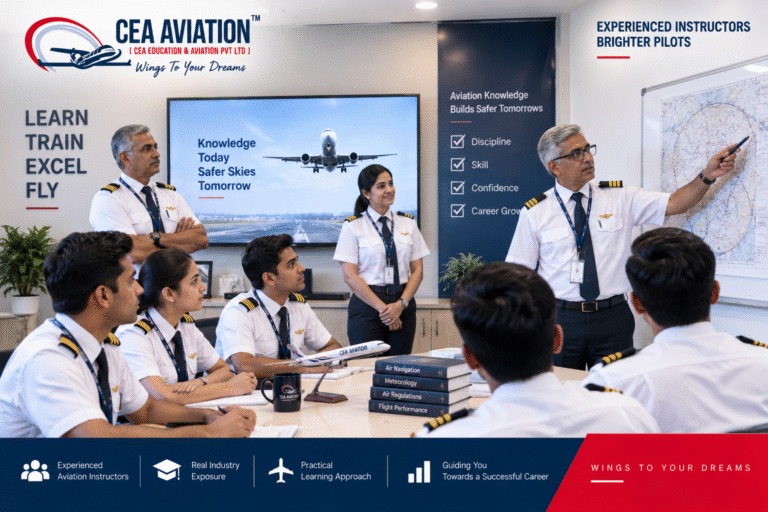Experienced aviation instructors - CEA Aviation India
