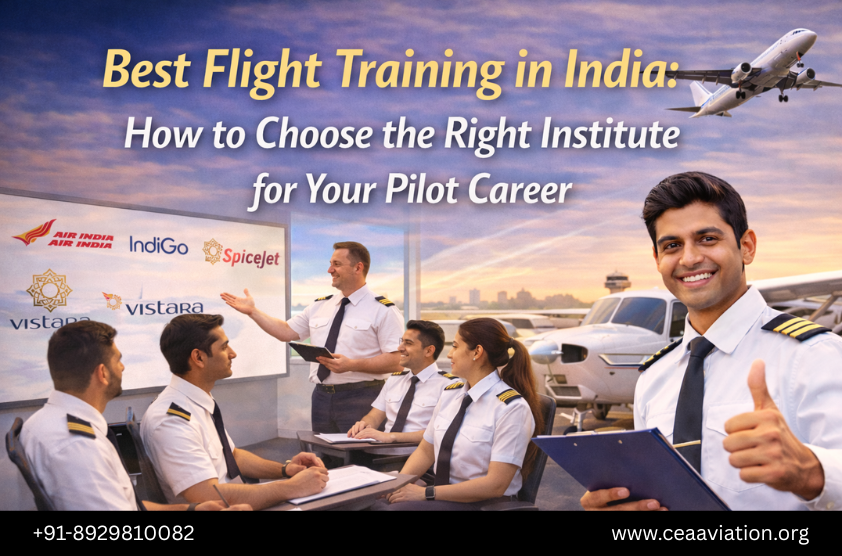 Best Flight Training in India: How to Choose the Right Institute for Your Pilot Career | CEA Aviation