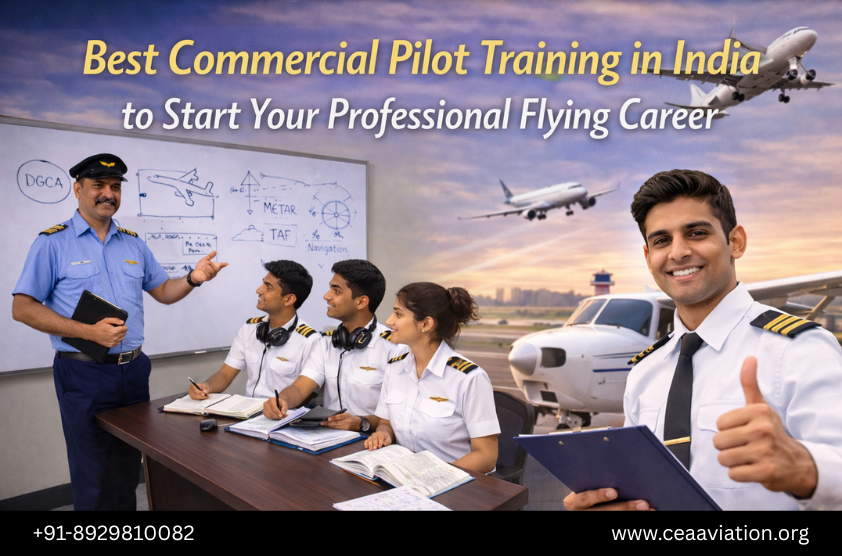 Best Commercial Pilot Training in India to Start Your Professional Flying Career | CEA Aviation