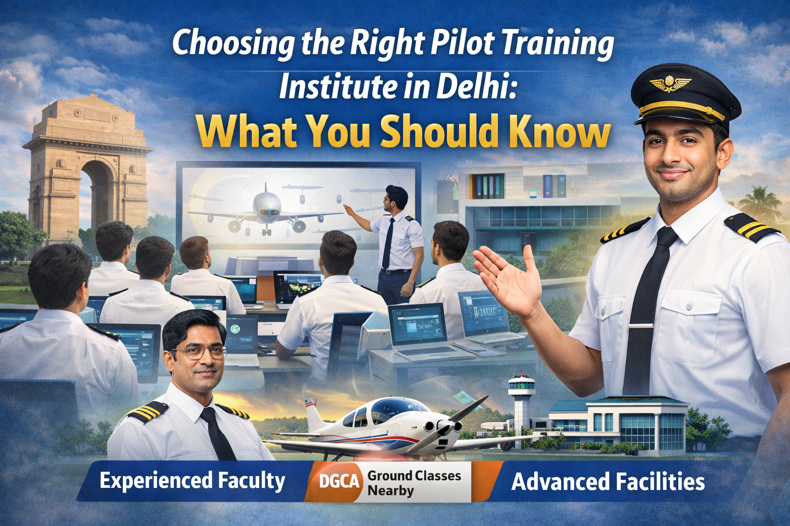 Choosing the Right Pilot Training Institute in Delhi: What You Should Know | CEA Aviation