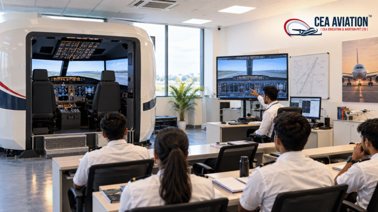 Flight simulator and training infrastructure in Delhi | CEA Aviation