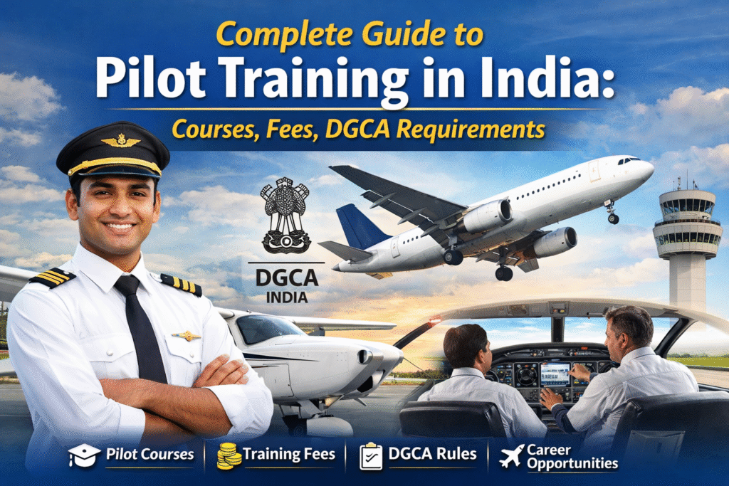 Pilot Training in India Complete Guide to Courses Fees and DGCA Process | CEA Aviation