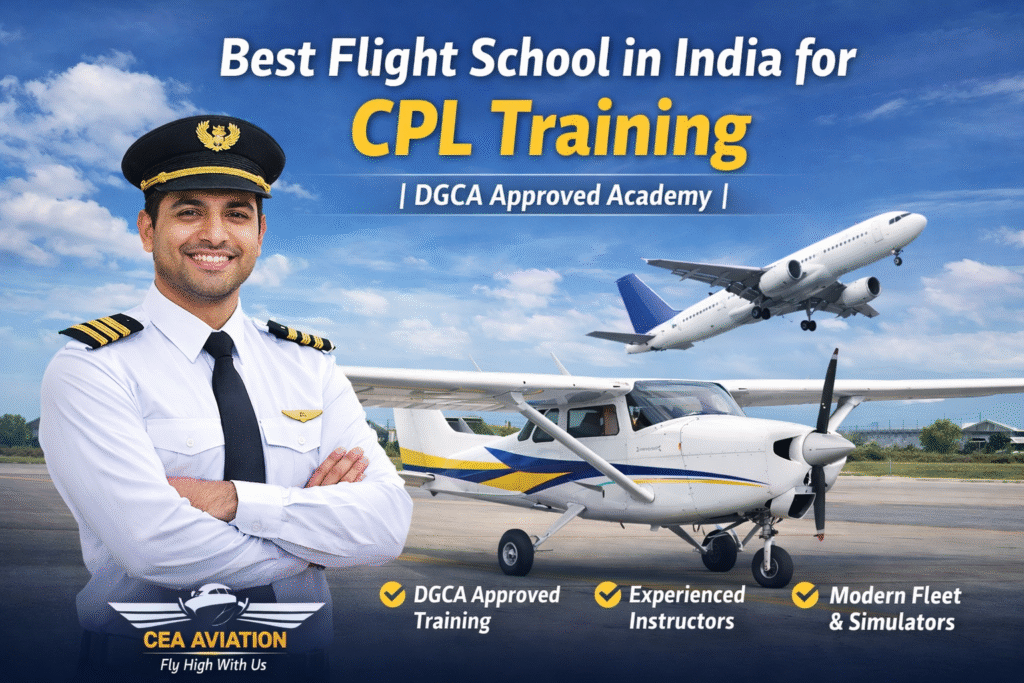 Best Flight School in India for Commercial Pilot Training (DGCA Approved) | CEA Aviation