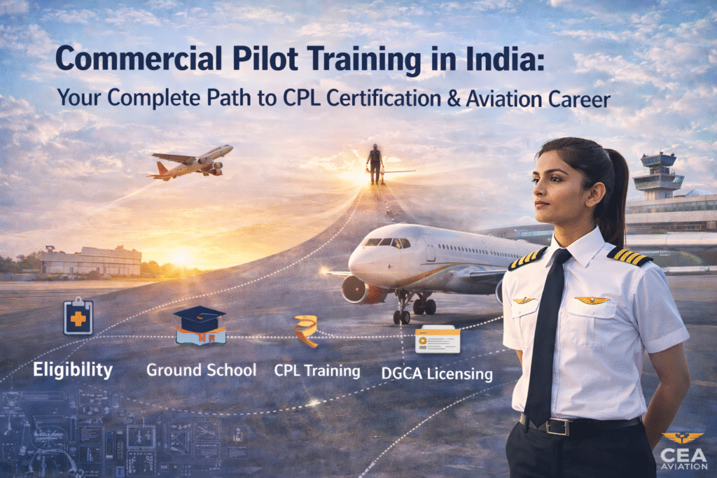 Commercial Pilot Training in India: Your Complete Path to CPL Certification & Aviation Career | CEA Aviation