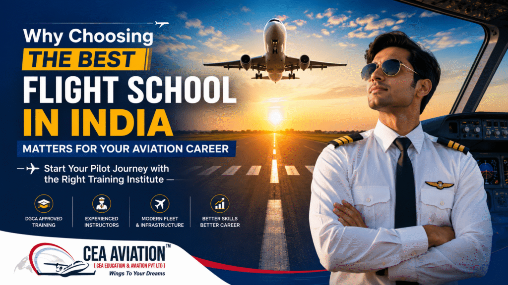 Why Choosing the Best Flight School in India Matters for Your Aviation Career - CEA Aviation