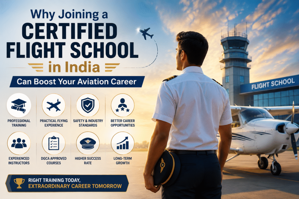 Why Joining a Certified Flight School in India Can Boost Your Aviation Career - CEA Aviation