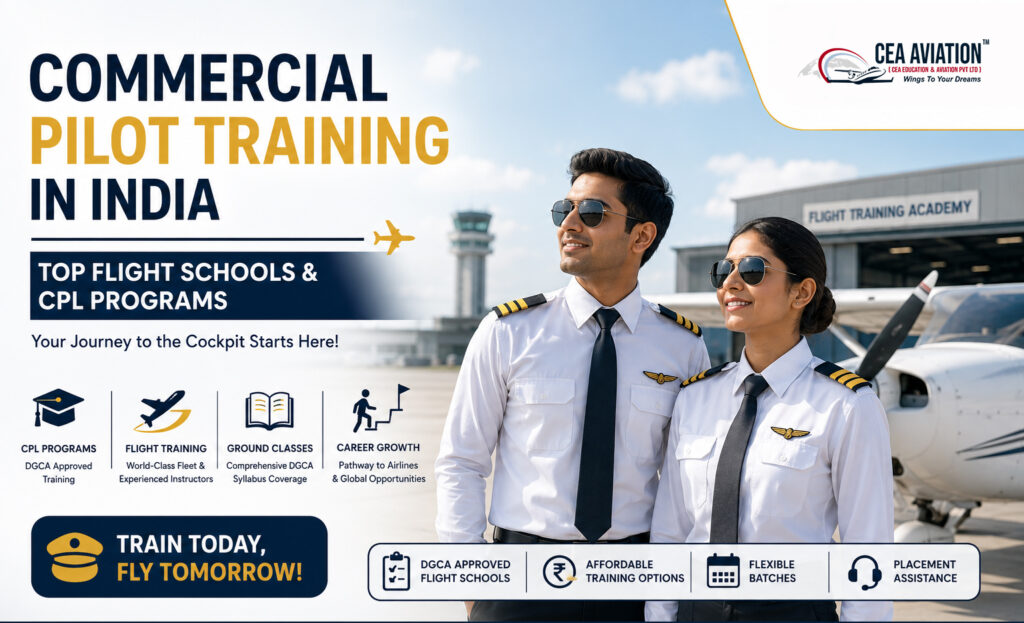 Commercial Pilot Training in India For Top Flight Schools and CPL Programs - CEA Aviation
