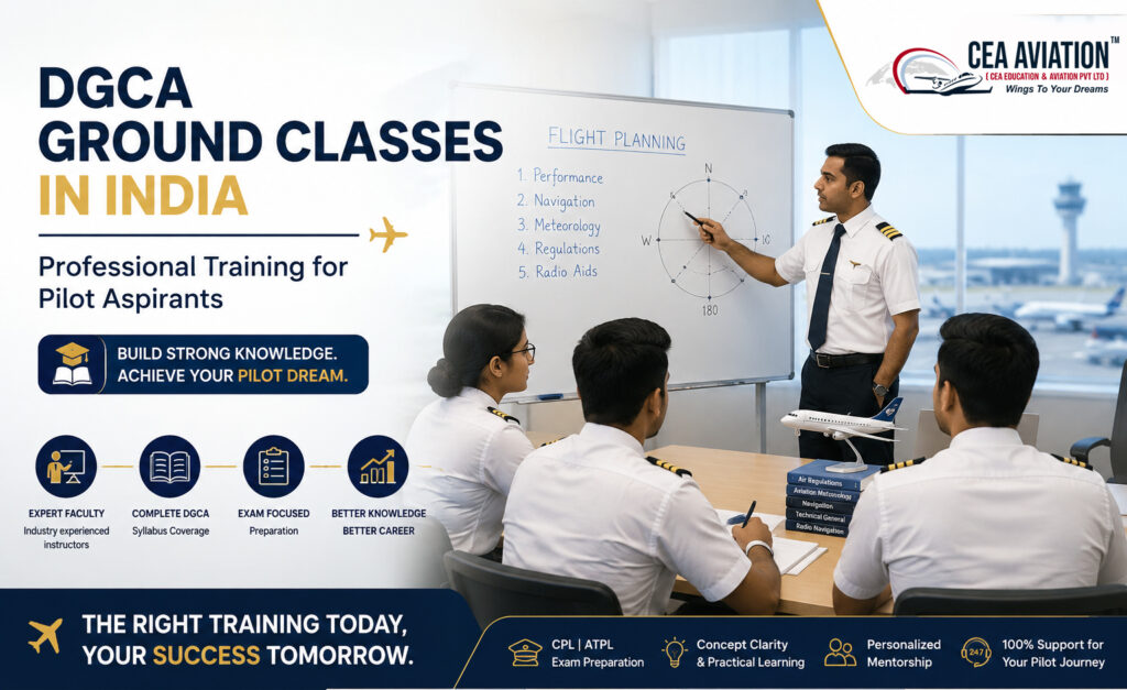 DGCA Ground Classes in India – Professional Training for Pilot Aspirants - CEA Aviation