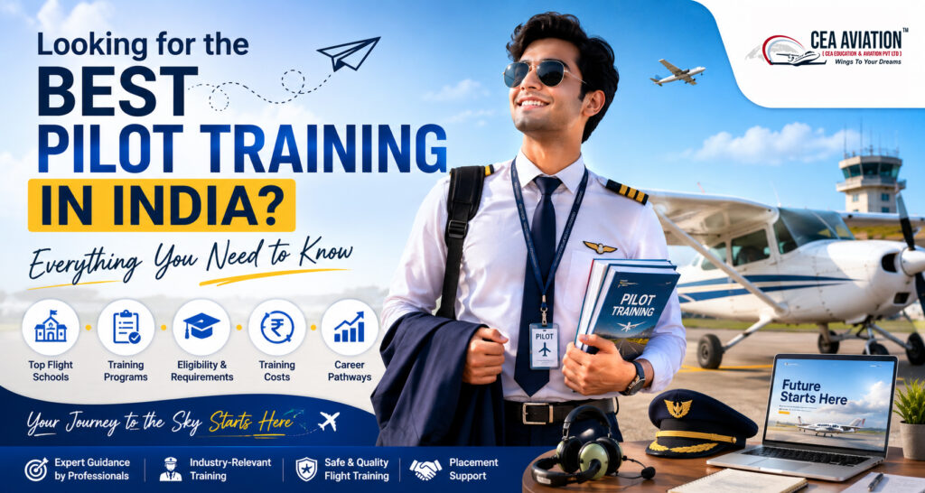 Looking for the Best Pilot Training in India For Everything You Need to Know - CEA Aviation