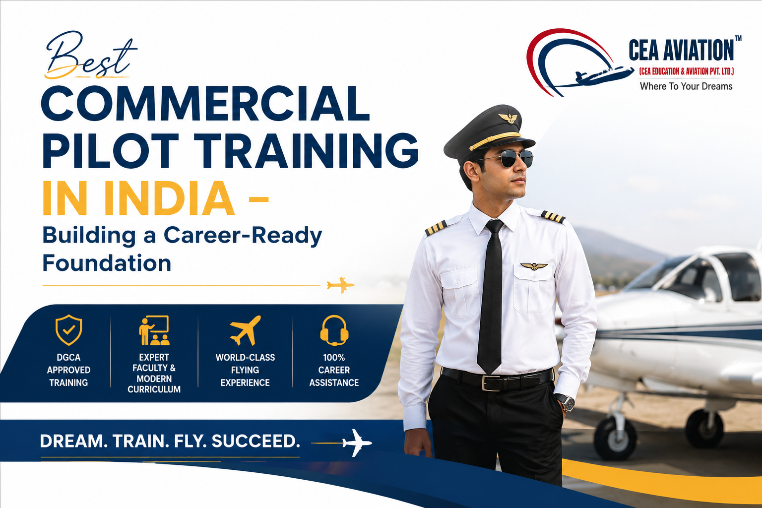 Best Commercial Pilot Training in India – Building a Career-Ready Foundation - CEA Aviation